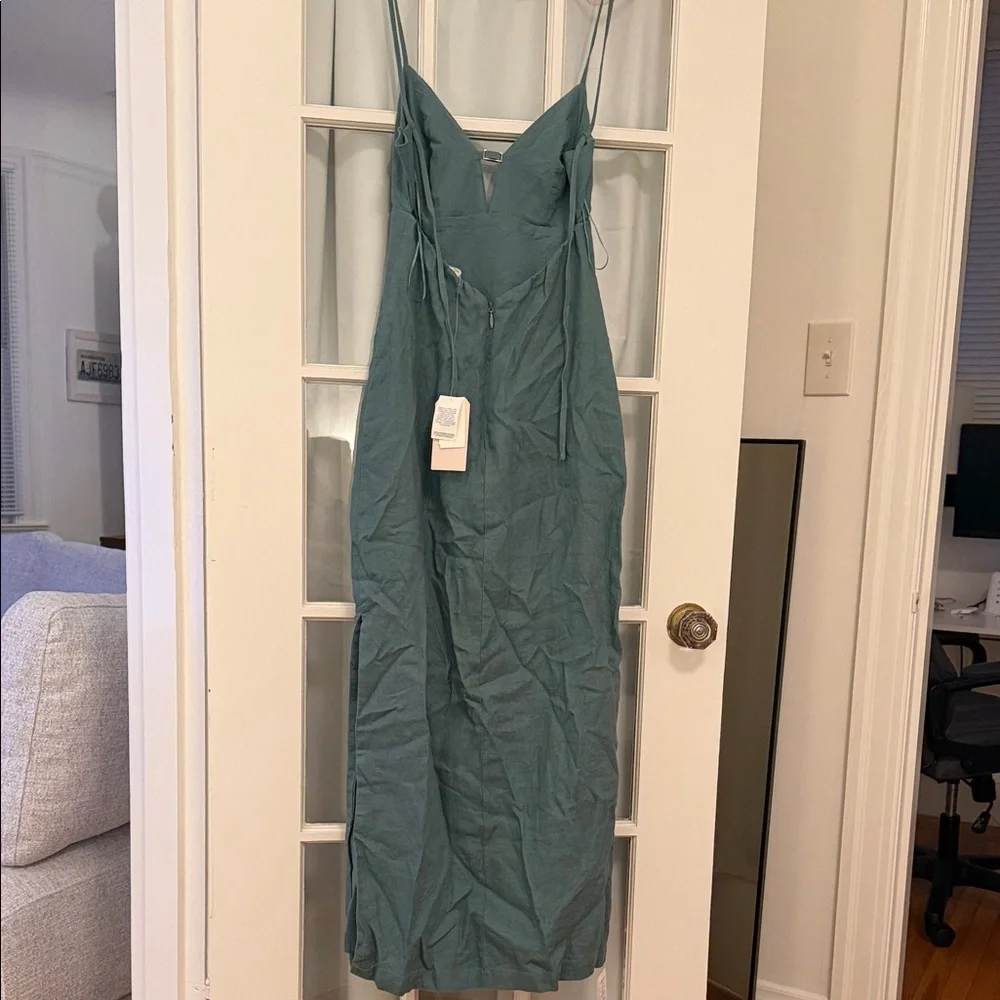 Abercrombie & Fitch Seafoam Midi Dress Sundress - Picture 11 of 12